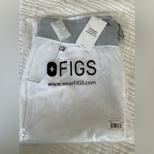 NWT figs white scrub pants